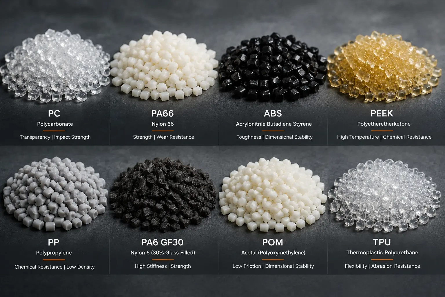 Plastic Property Comparison tool