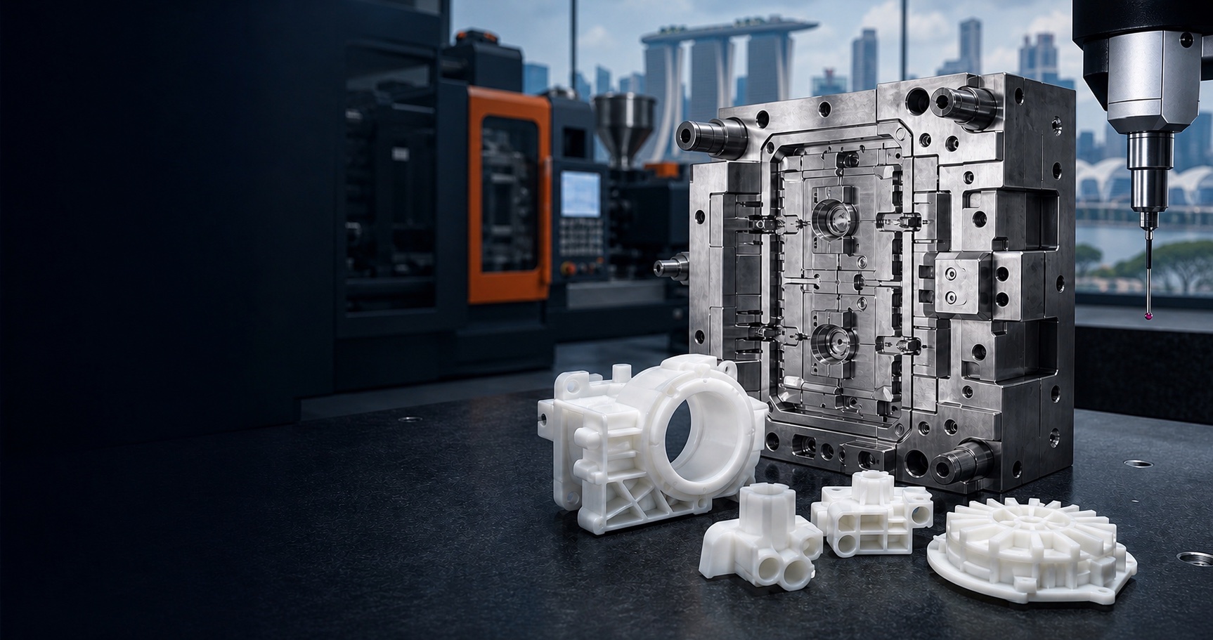 Precision plastic injection moulding at Plast Plastics in Singapore