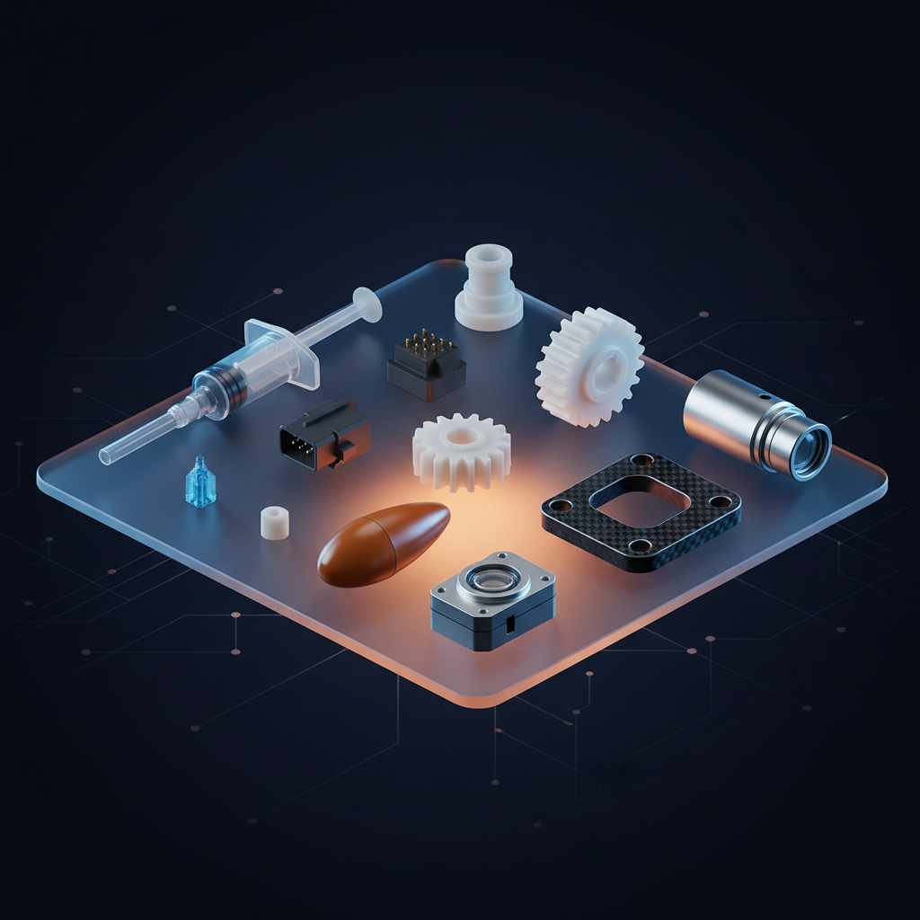 Precision-engineered plastic components for medical, electronics, industrial and consumer industries